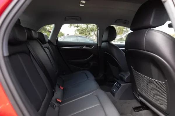 Audi A3 Automatic rent a car Montenegro door