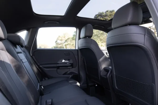 Mercedes Benz B Class Automatic rent a car Montenegro back