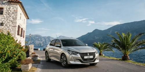 Peugeot 208 Automatic rent a car Montenegro