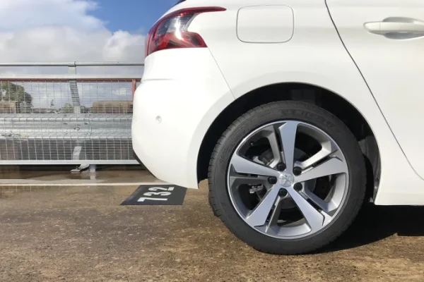 Peugeot 308 Manual rent a car Montenegro back