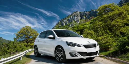 Peugeot 308 Automatic rent a car Montenegro