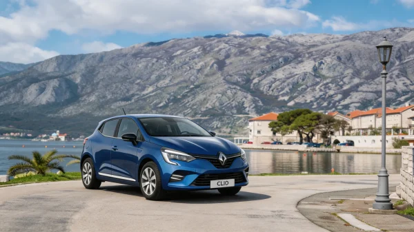 Renault Clio Automatic rent a car Montenegro