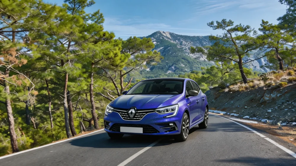 Renault Megane Automatic rent a car Montengro