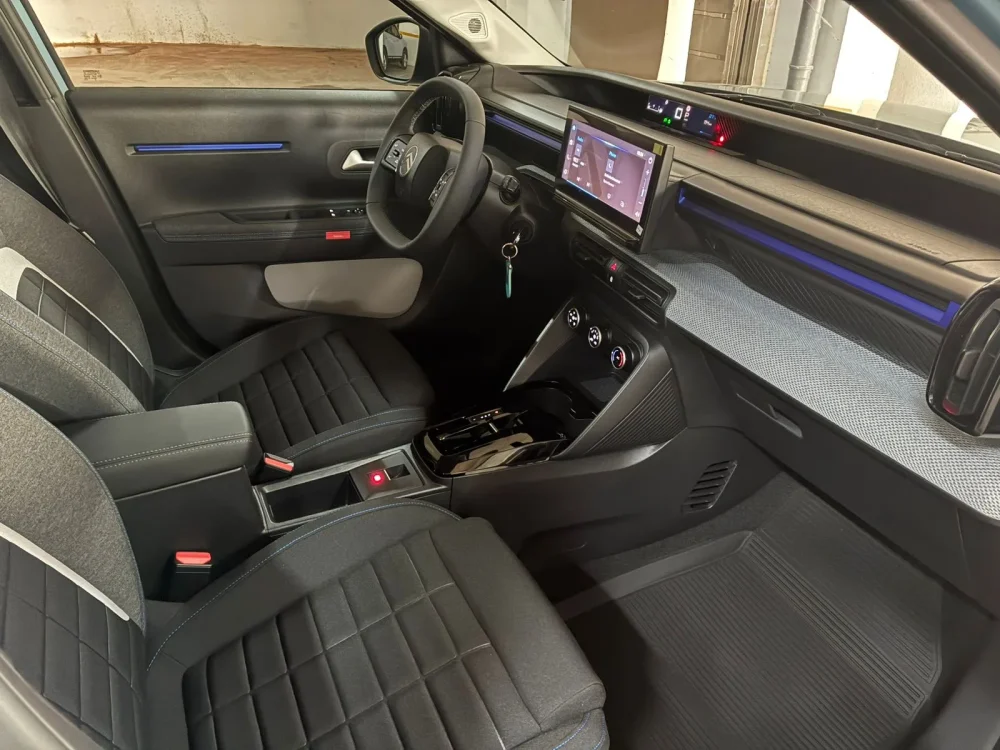 Citroen C3 Automatic Gasoline Hybrid Rent a Car Montenegro inside