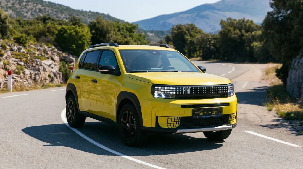 Fiat Panda Automatic Gasoline Hybrid Rent a Car Montenegro