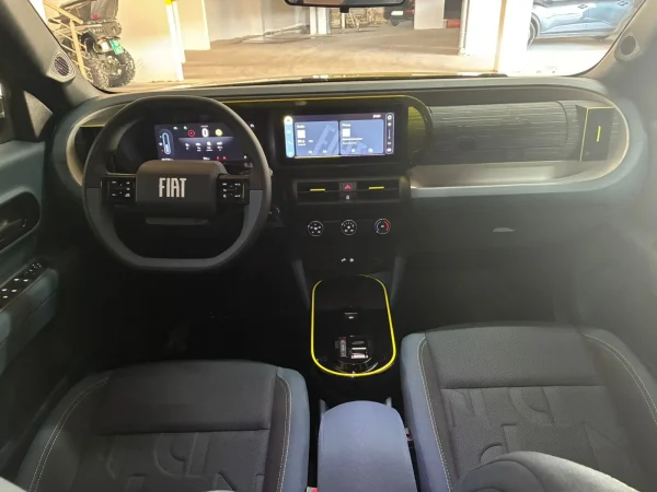 Fiat rent a car Montenegro inside